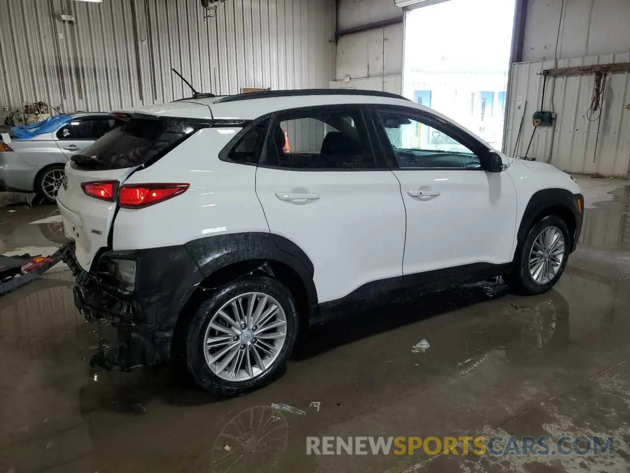 3 fotografías del automóvil dañado KM8K2CAA2MU741241 HYUNDAI KONA 2021