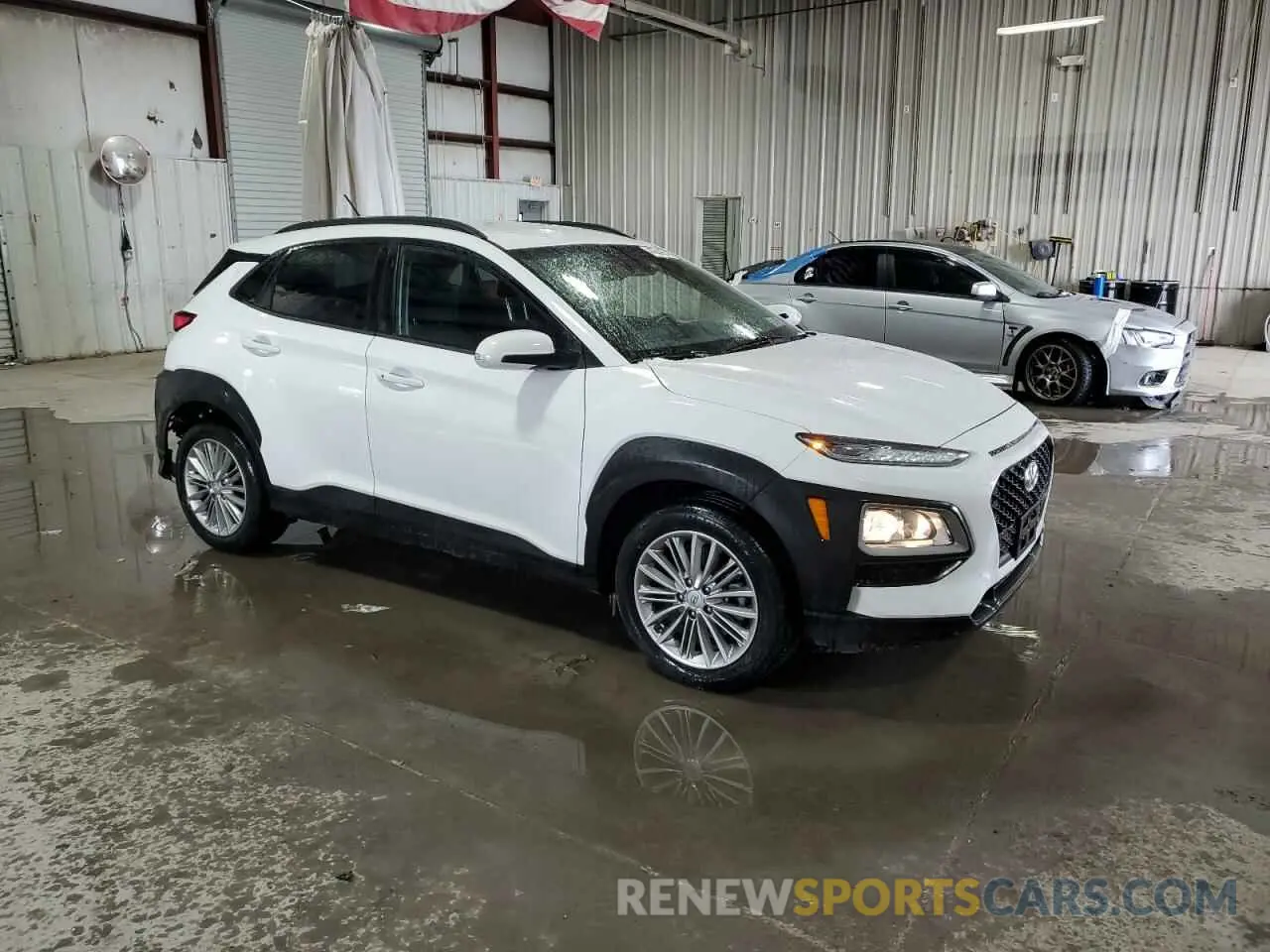 4 fotografías del automóvil dañado KM8K2CAA2MU741241 HYUNDAI KONA 2021