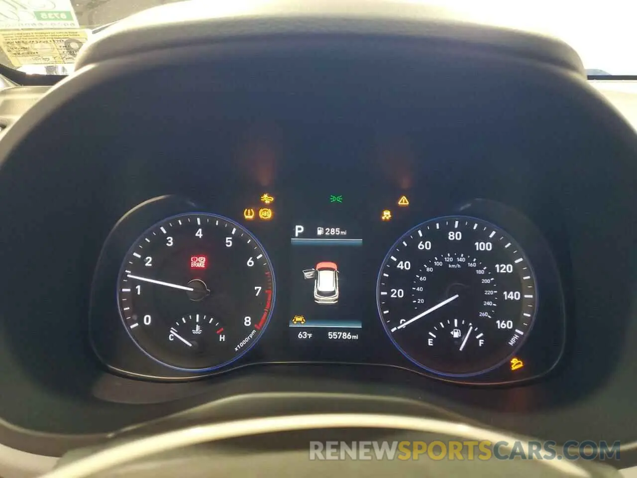 9 fotografías del automóvil dañado KM8K2CAA3MU739742 HYUNDAI KONA 2021