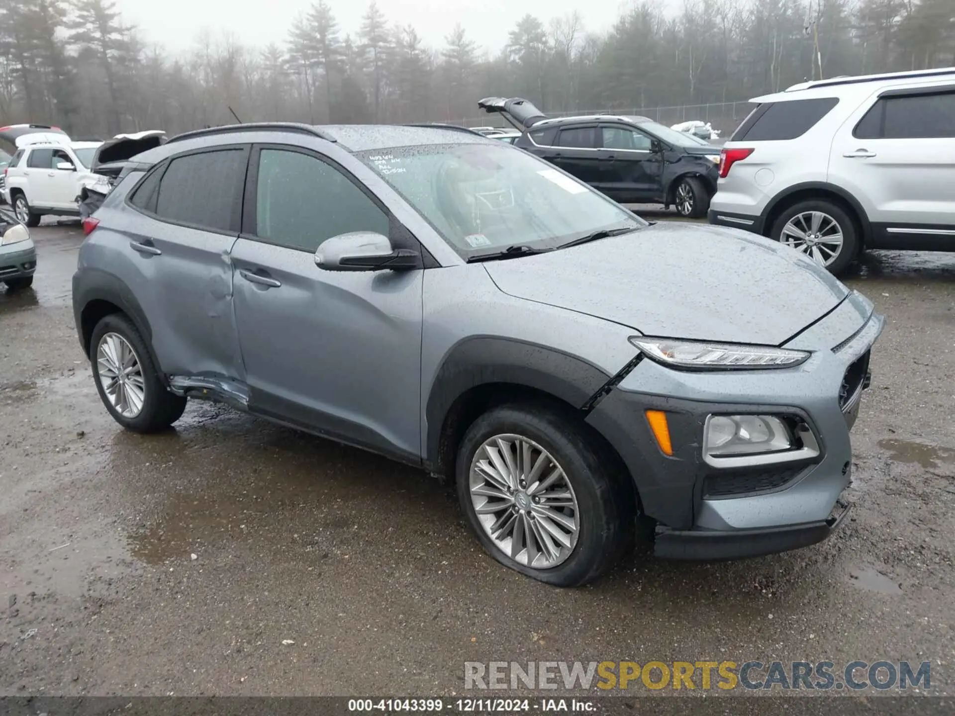 1 fotografías del automóvil dañado KM8K2CAA4MU721167 HYUNDAI KONA 2021