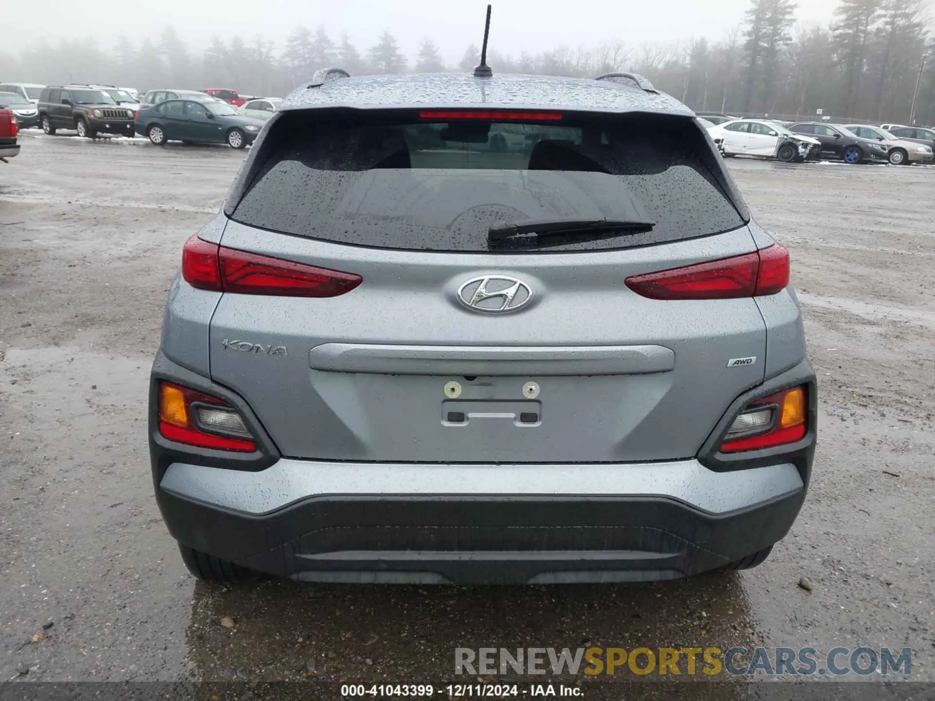 16 fotografías del automóvil dañado KM8K2CAA4MU721167 HYUNDAI KONA 2021