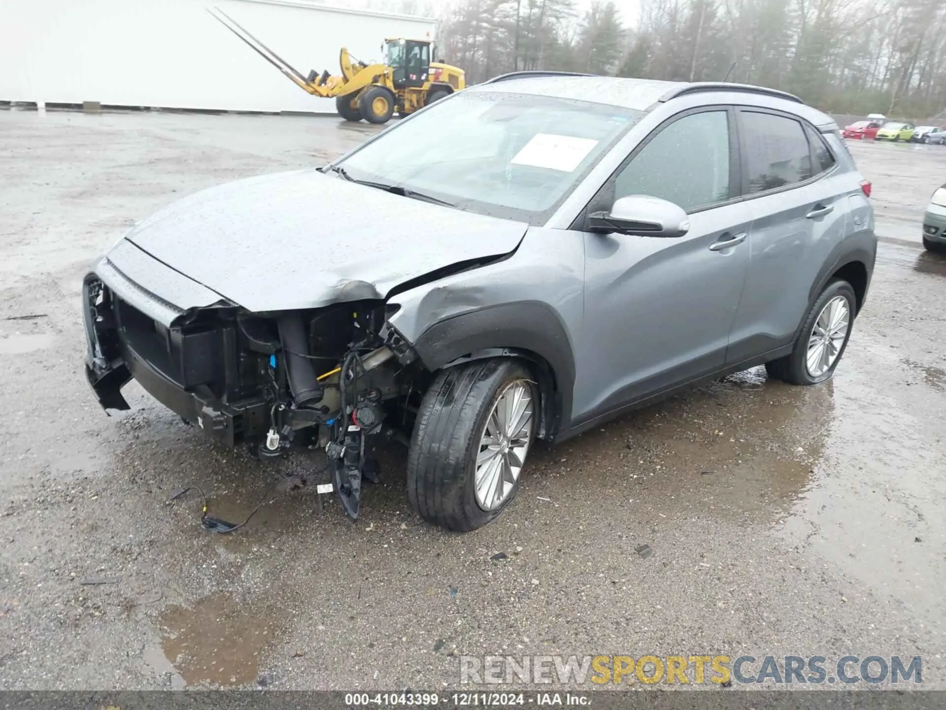 2 fotografías del automóvil dañado KM8K2CAA4MU721167 HYUNDAI KONA 2021