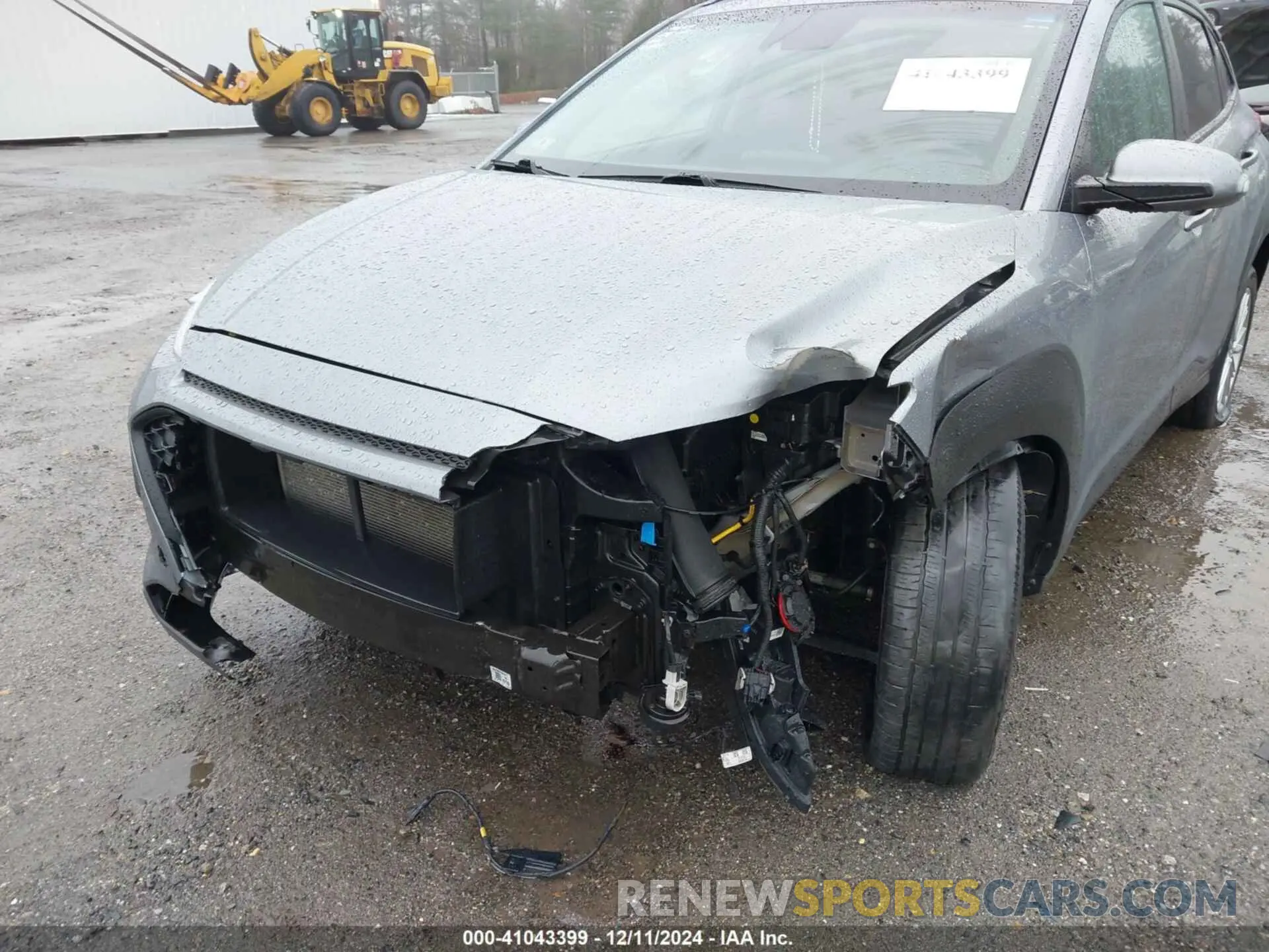6 fotografías del automóvil dañado KM8K2CAA4MU721167 HYUNDAI KONA 2021