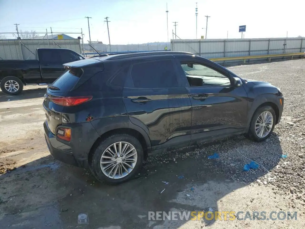 3 fotografías del automóvil dañado KM8K2CAA5MU617593 HYUNDAI KONA 2021