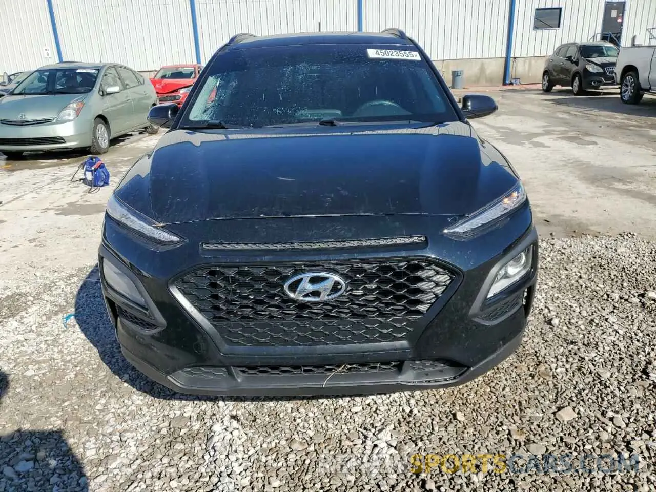 5 fotografías del automóvil dañado KM8K2CAA5MU617593 HYUNDAI KONA 2021