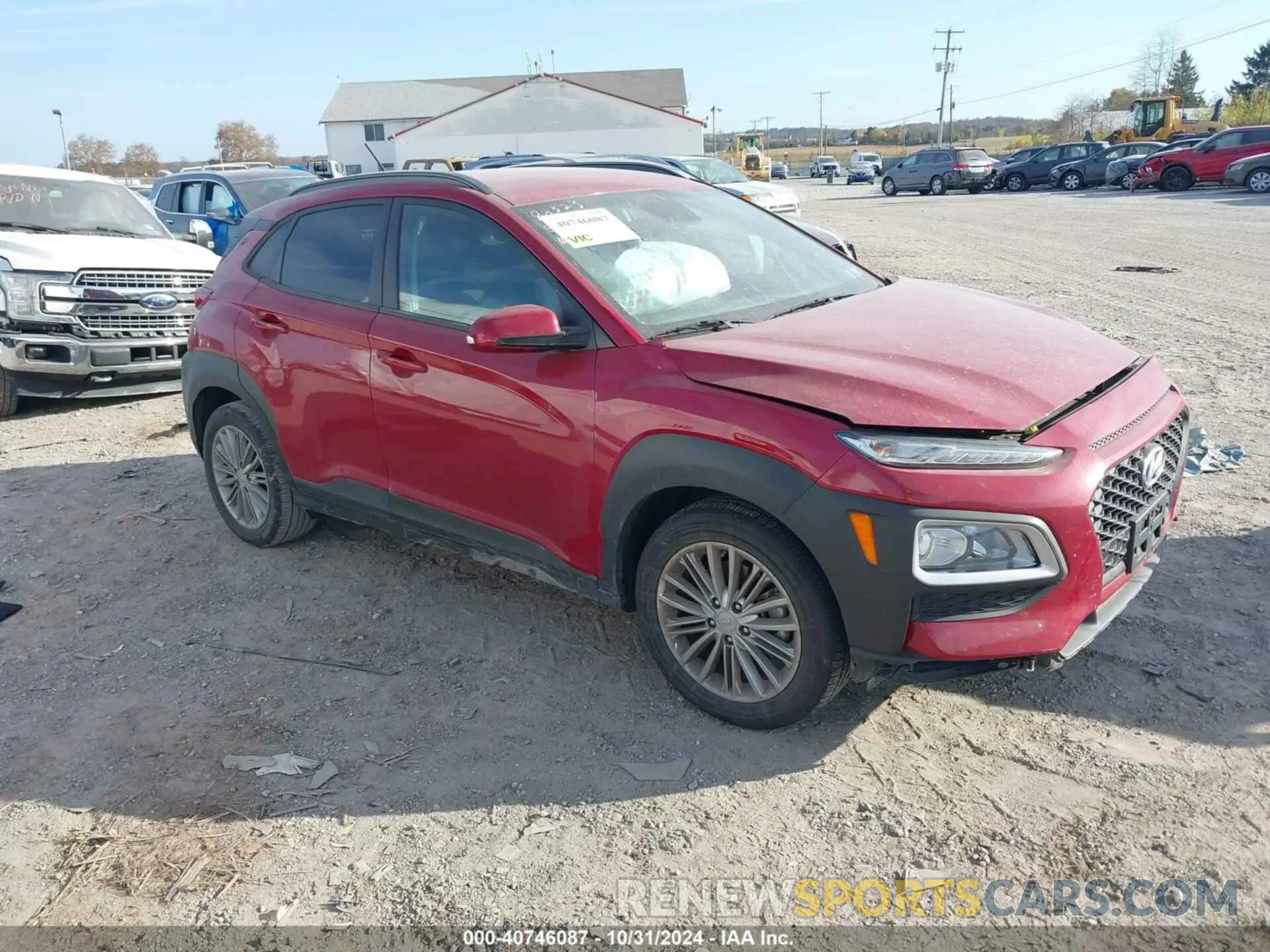 1 fotografías del automóvil dañado KM8K2CAA5MU708332 HYUNDAI KONA 2021