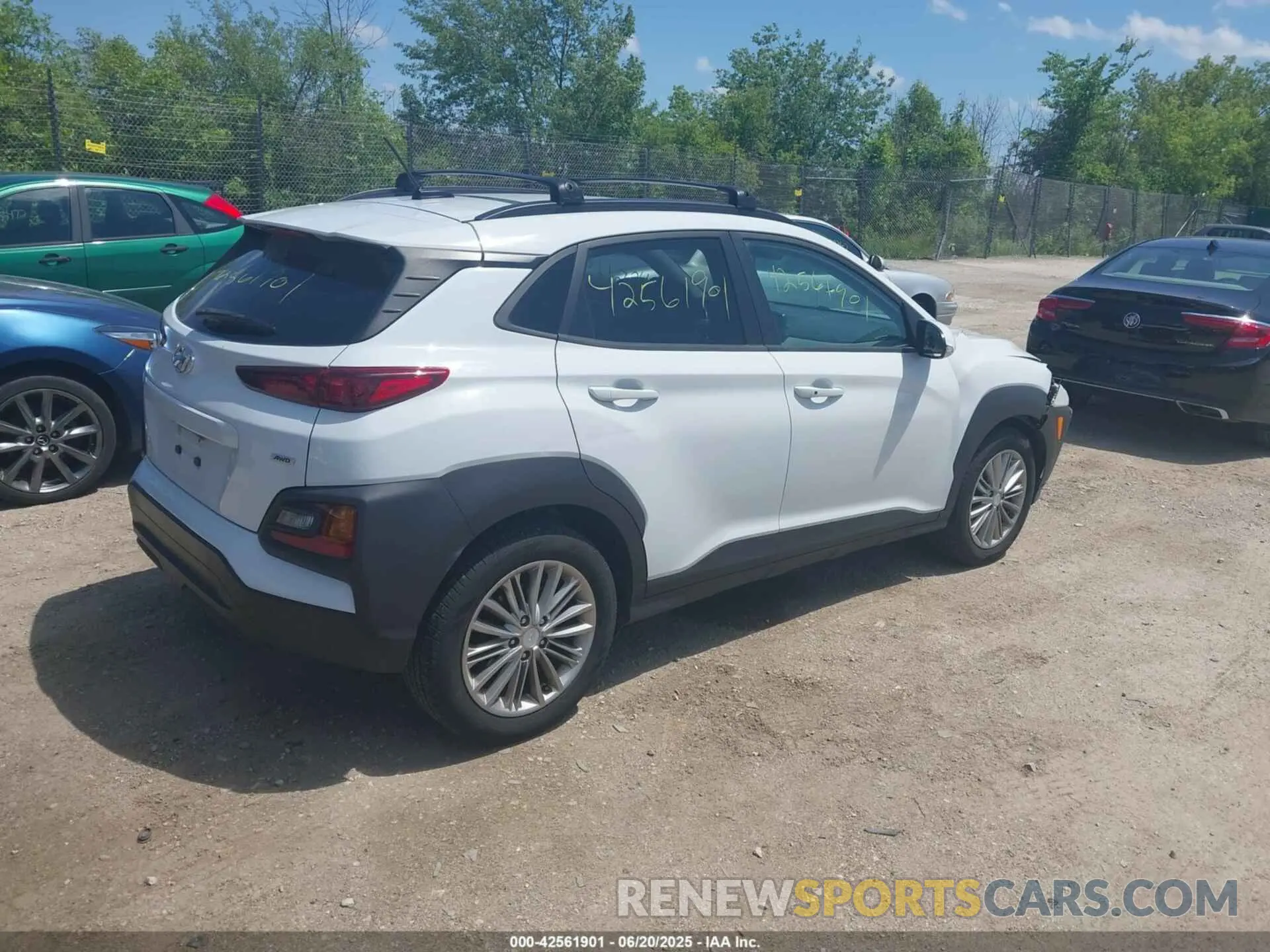 4 fotografías del automóvil dañado KM8K2CAA6MU602407 HYUNDAI KONA 2021