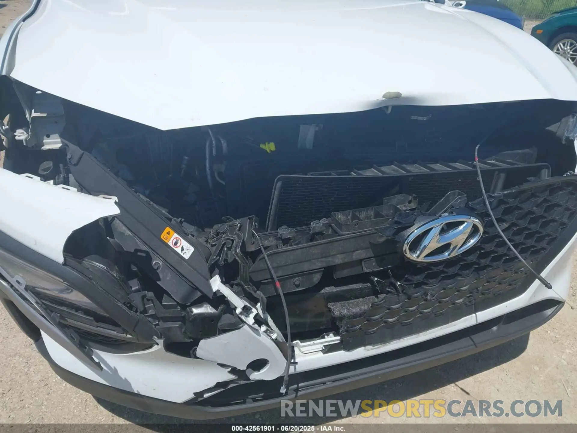 6 fotografías del automóvil dañado KM8K2CAA6MU602407 HYUNDAI KONA 2021