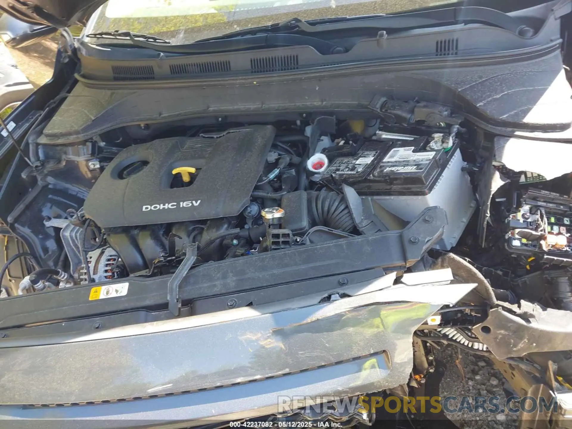 10 fotografías del automóvil dañado KM8K2CAA7MU609558 HYUNDAI KONA 2021