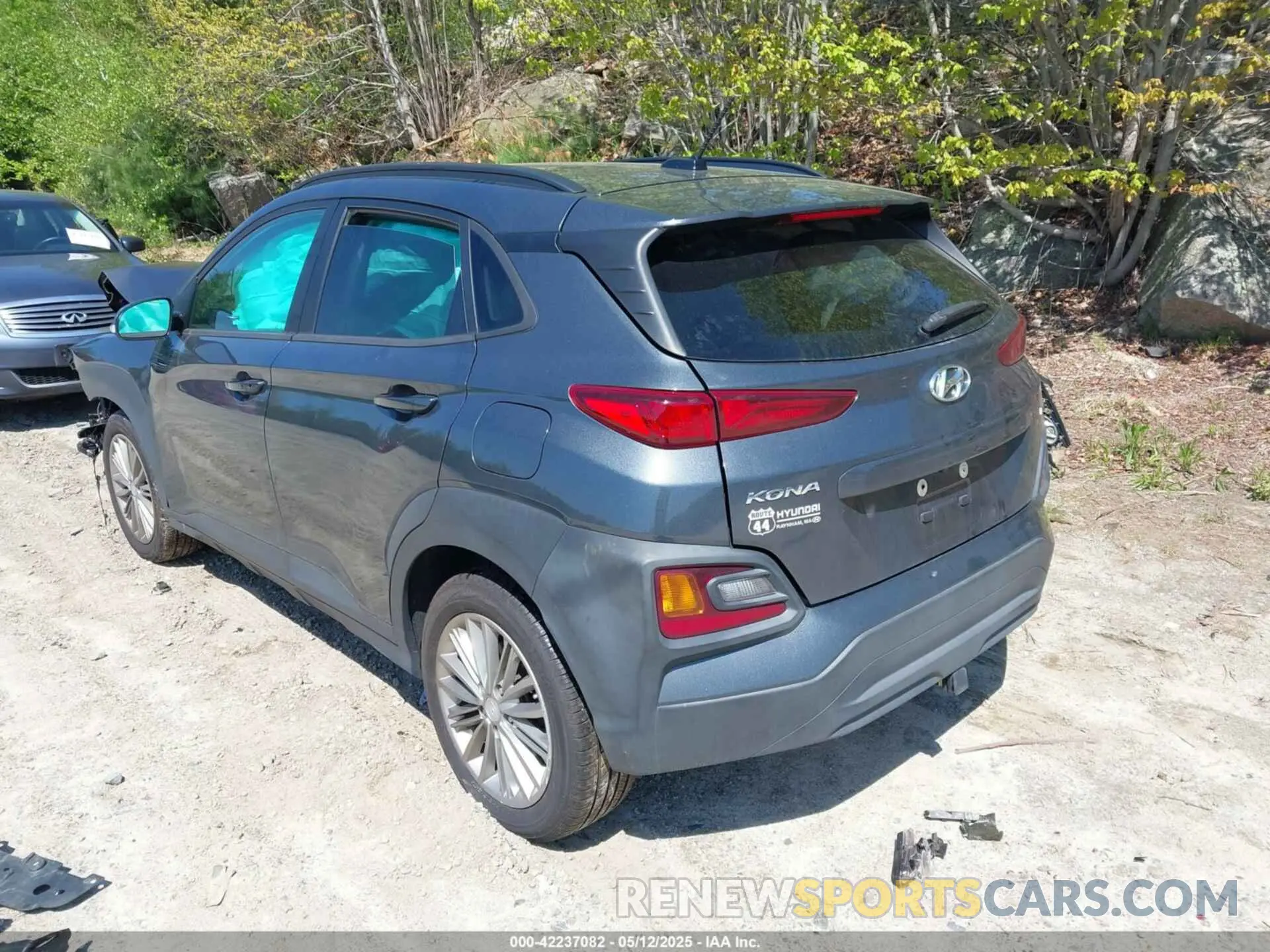 3 fotografías del automóvil dañado KM8K2CAA7MU609558 HYUNDAI KONA 2021