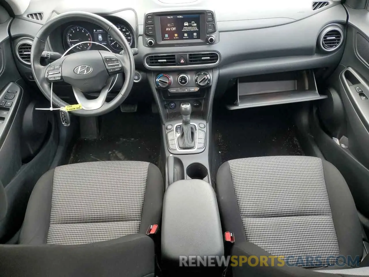 8 fotografías del automóvil dañado KM8K2CAA9MU605155 HYUNDAI KONA 2021