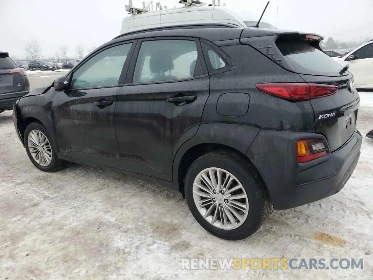 2 fotografías del automóvil dañado KM8K2CAA9MU749515 HYUNDAI KONA 2021