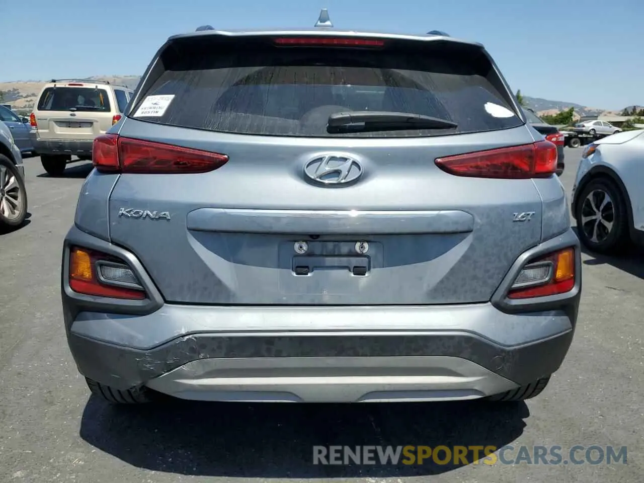6 fotografías del automóvil dañado KM8K33A50MU618246 HYUNDAI KONA 2021
