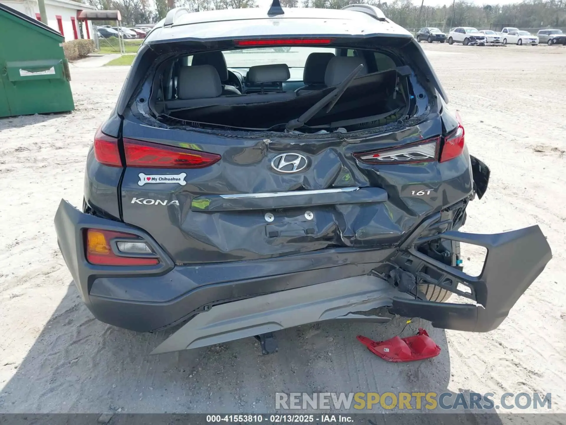 12 fotografías del automóvil dañado KM8K33A56MU662901 HYUNDAI KONA 2021