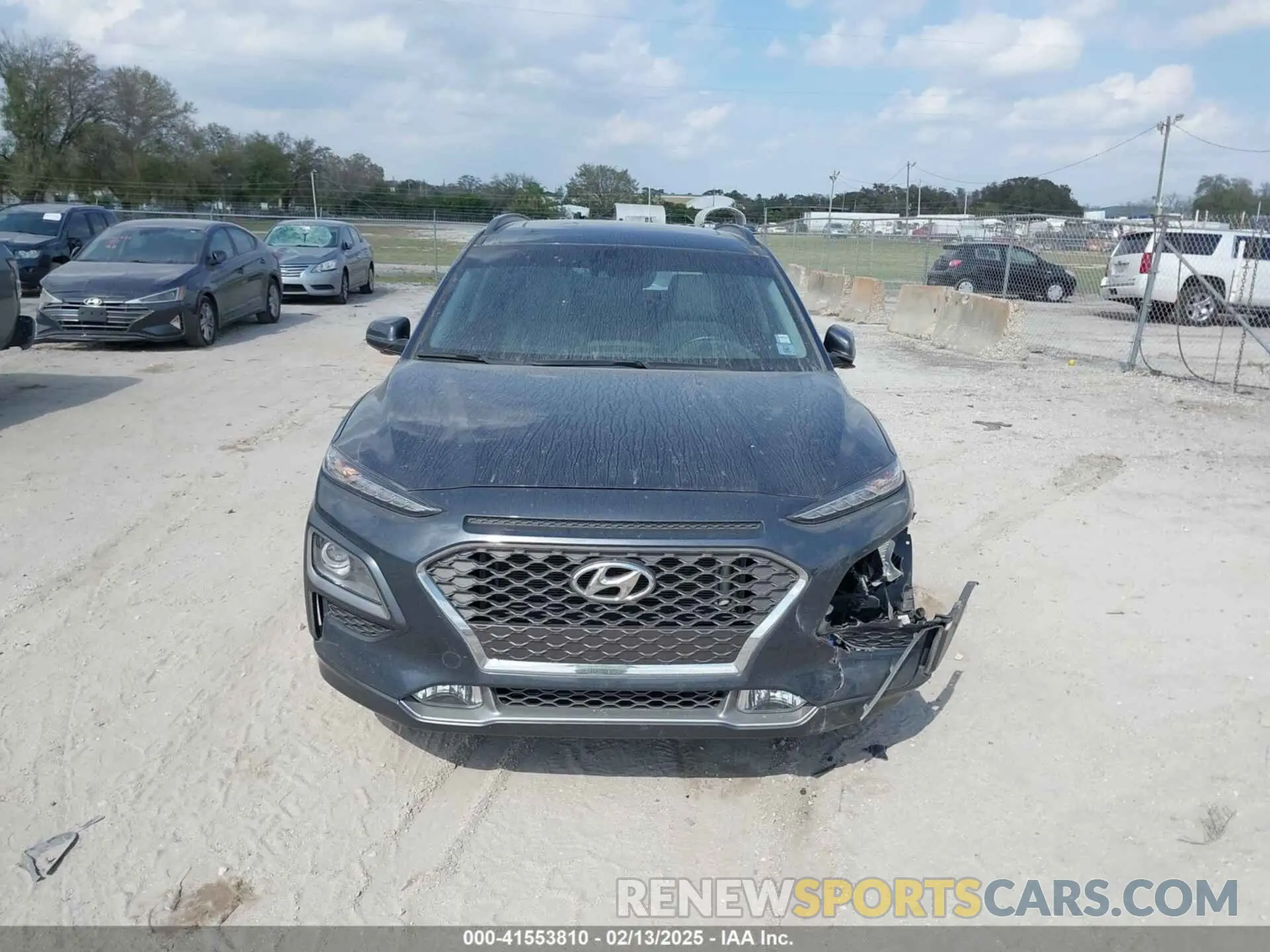 13 fotografías del automóvil dañado KM8K33A56MU662901 HYUNDAI KONA 2021