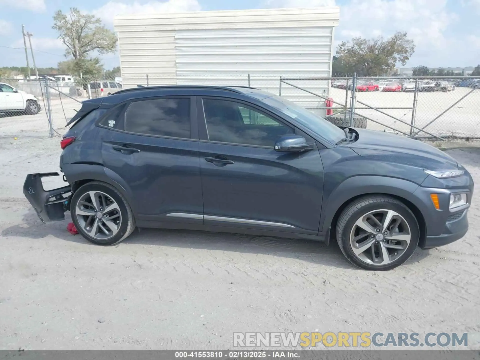 14 fotografías del automóvil dañado KM8K33A56MU662901 HYUNDAI KONA 2021