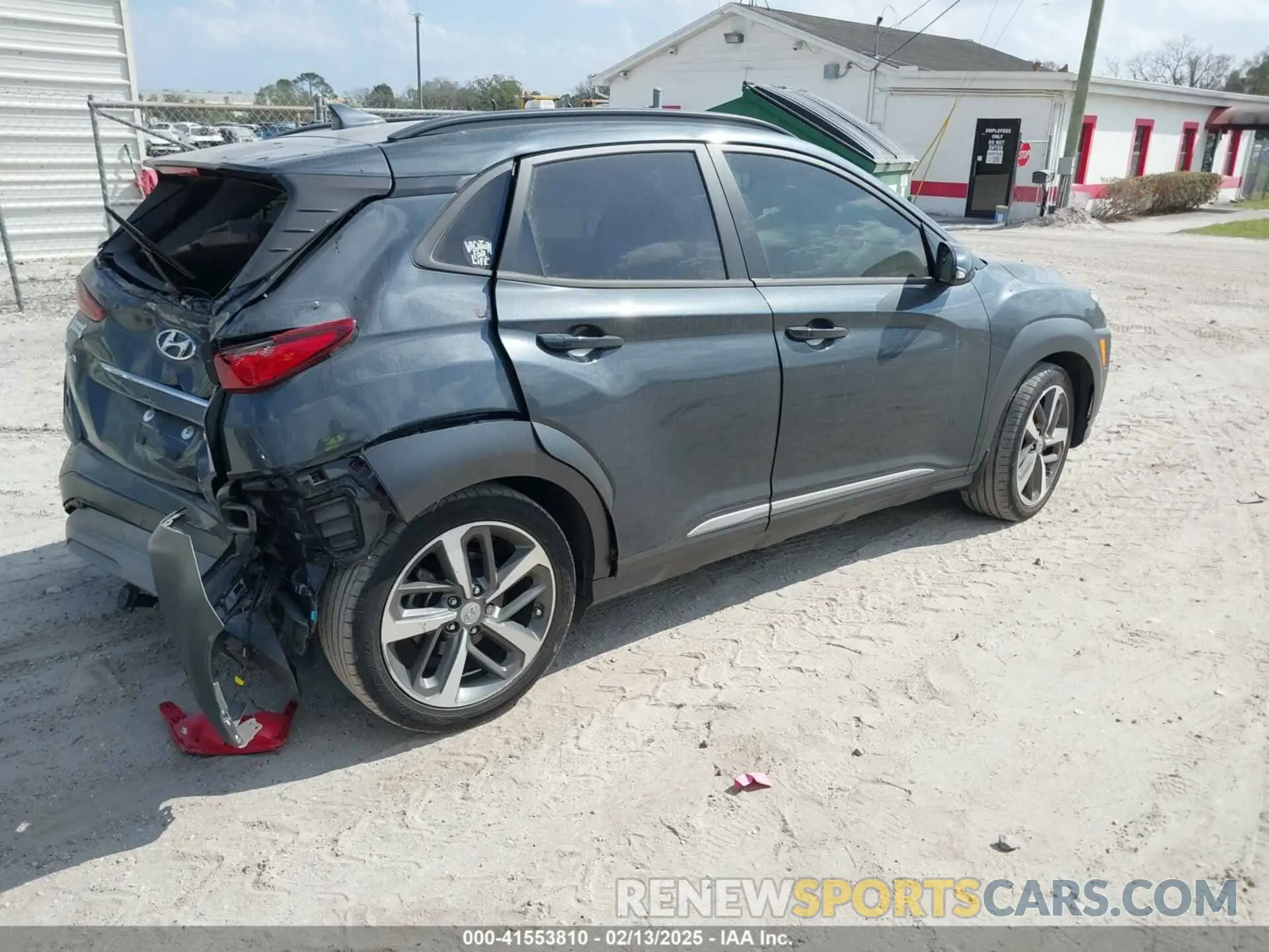 4 fotografías del automóvil dañado KM8K33A56MU662901 HYUNDAI KONA 2021