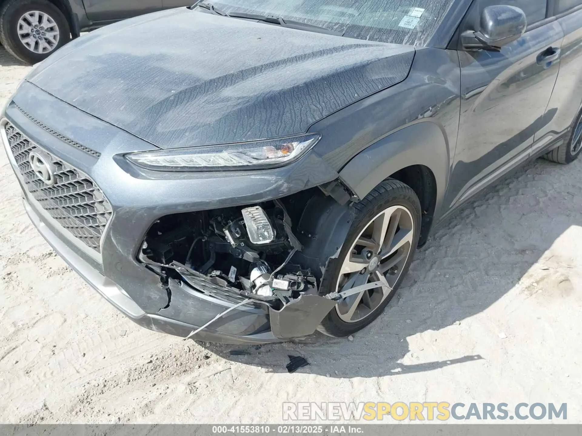 6 fotografías del automóvil dañado KM8K33A56MU662901 HYUNDAI KONA 2021