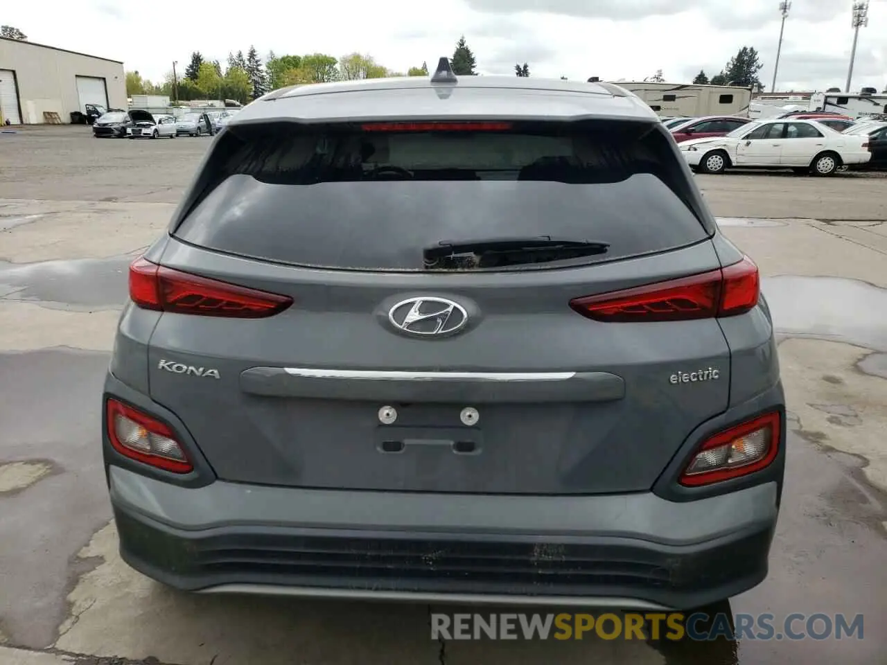 6 fotografías del automóvil dañado KM8K33AG1MU123037 HYUNDAI KONA 2021