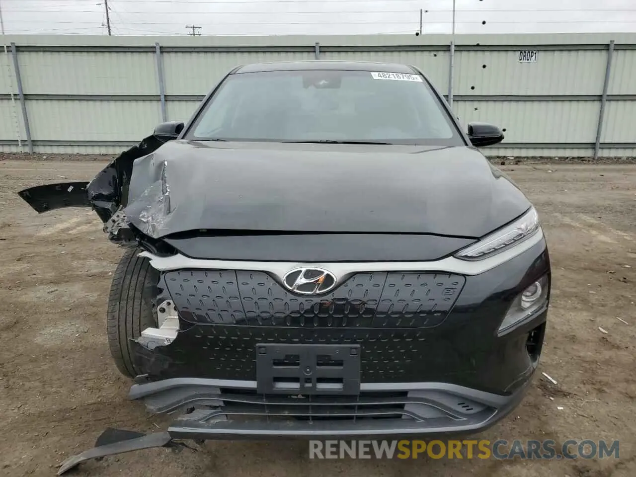 5 fotografías del automóvil dañado KM8K33AG5MU121176 HYUNDAI KONA 2021