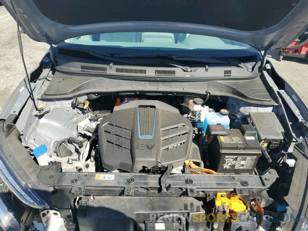 12 fotografías del automóvil dañado KM8K33AG7MU132552 HYUNDAI KONA 2021