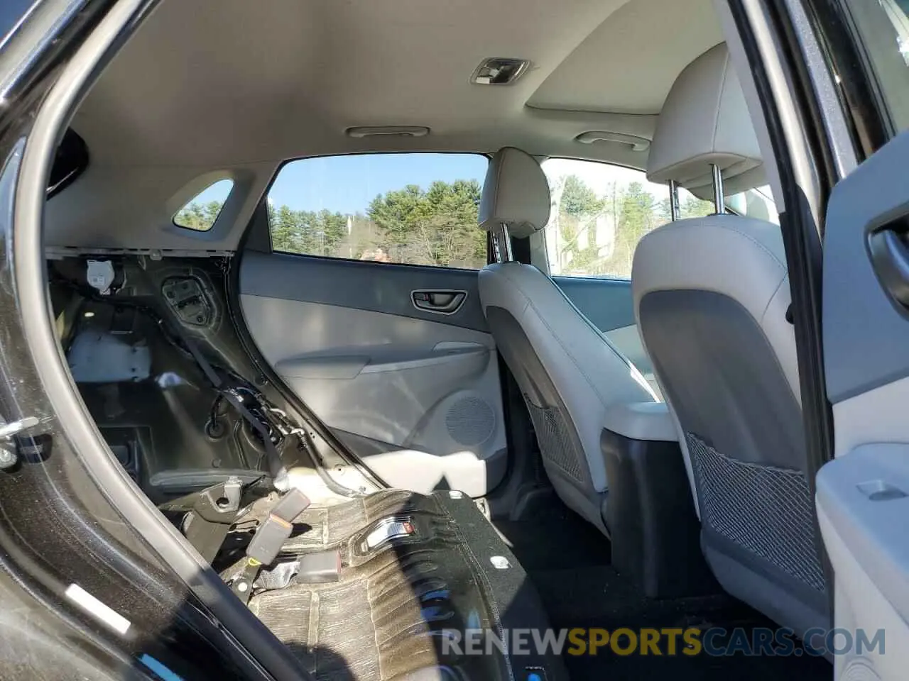 11 fotografías del automóvil dañado KM8K33AG7MU132583 HYUNDAI KONA 2021