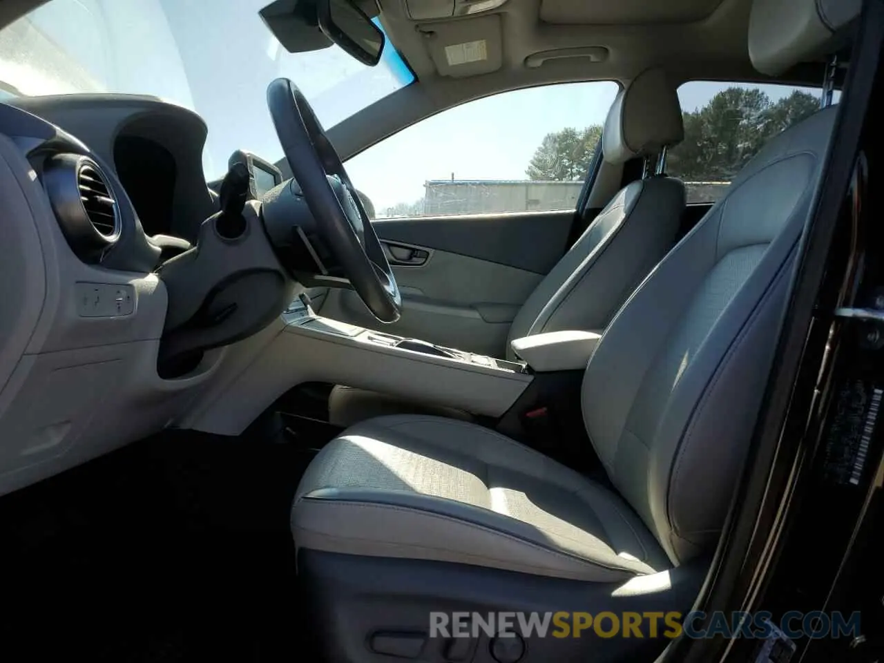 7 fotografías del automóvil dañado KM8K33AG7MU132583 HYUNDAI KONA 2021