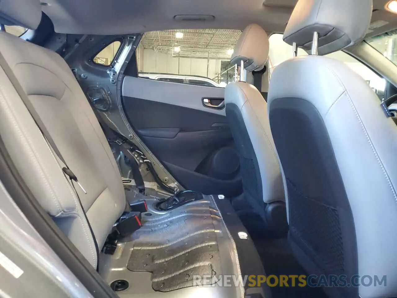 11 fotografías del automóvil dañado KM8K3CA50MU612642 HYUNDAI KONA 2021