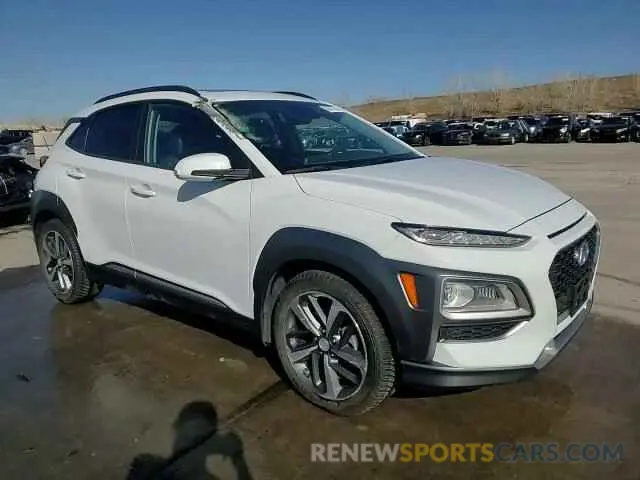14 fotografías del automóvil dañado KM8K3CA51MU630521 HYUNDAI KONA 2021