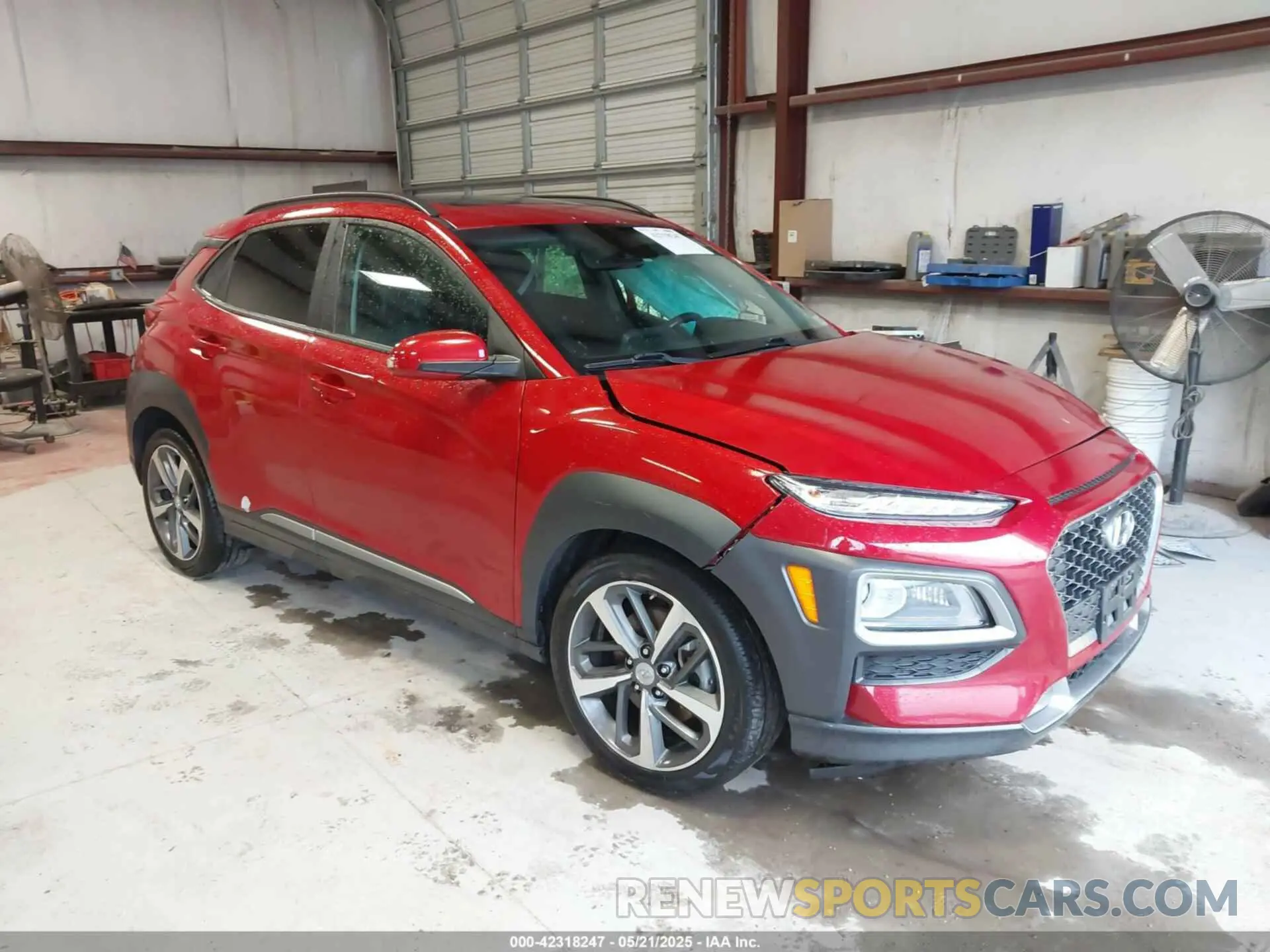1 fotografías del automóvil dañado KM8K3CA51MU671506 HYUNDAI KONA 2021