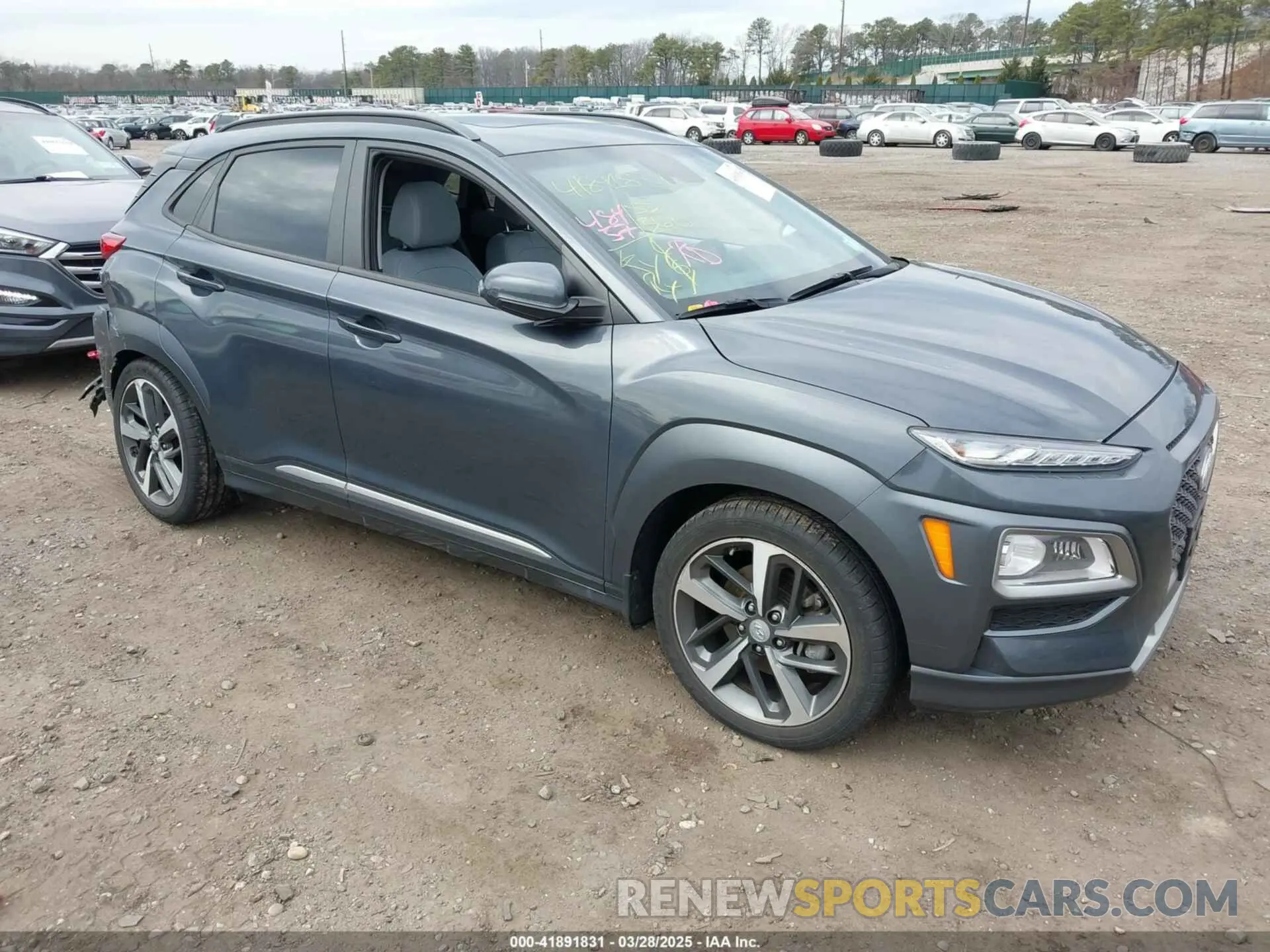 1 fotografías del automóvil dañado KM8K3CA51MU695241 HYUNDAI KONA 2021