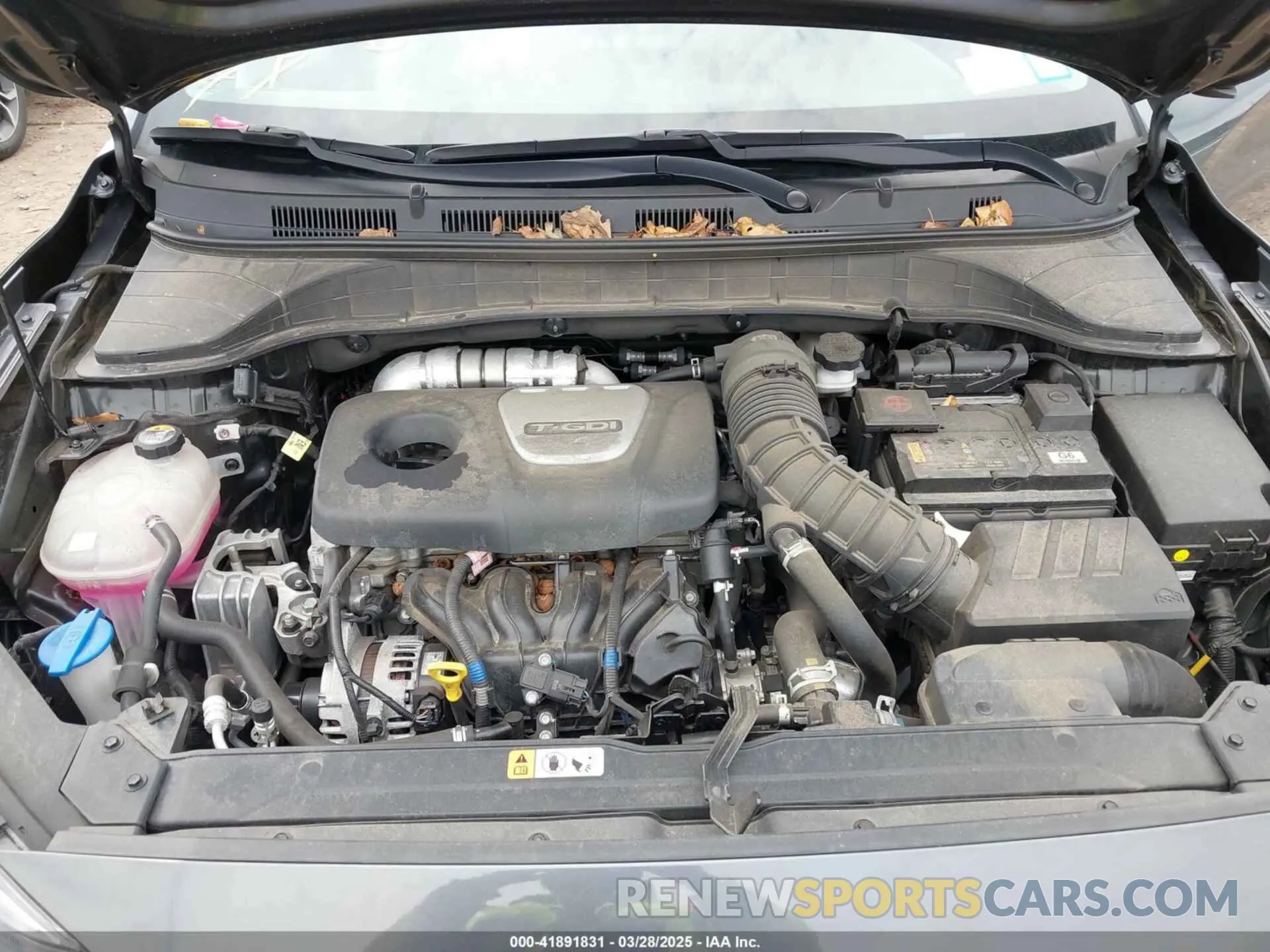 10 fotografías del automóvil dañado KM8K3CA51MU695241 HYUNDAI KONA 2021