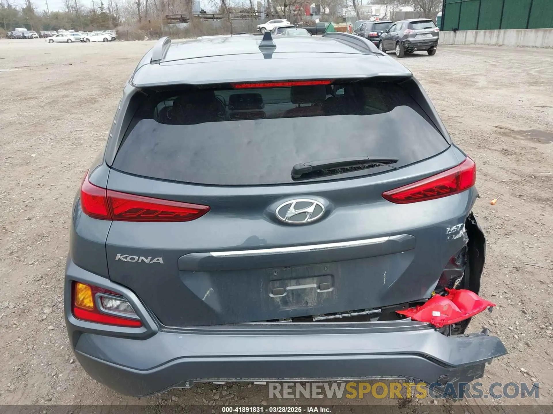 16 fotografías del automóvil dañado KM8K3CA51MU695241 HYUNDAI KONA 2021