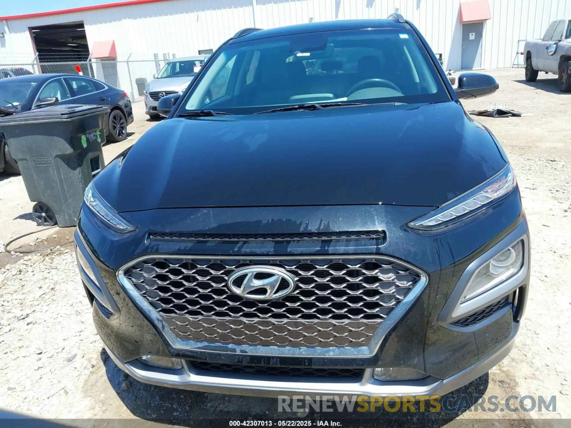 12 fotografías del automóvil dañado KM8K3CA52MU667416 HYUNDAI KONA 2021