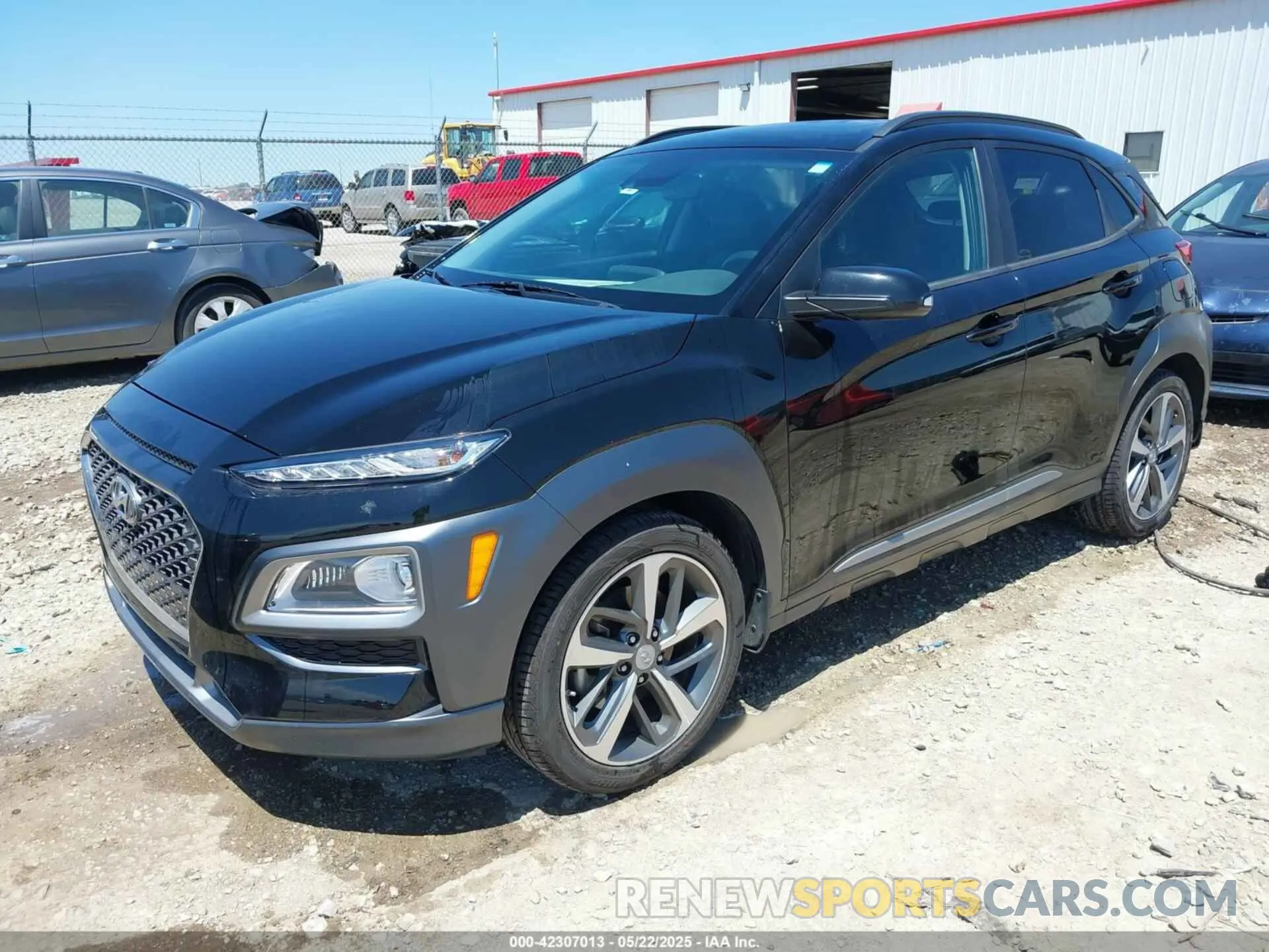 2 fotografías del automóvil dañado KM8K3CA52MU667416 HYUNDAI KONA 2021
