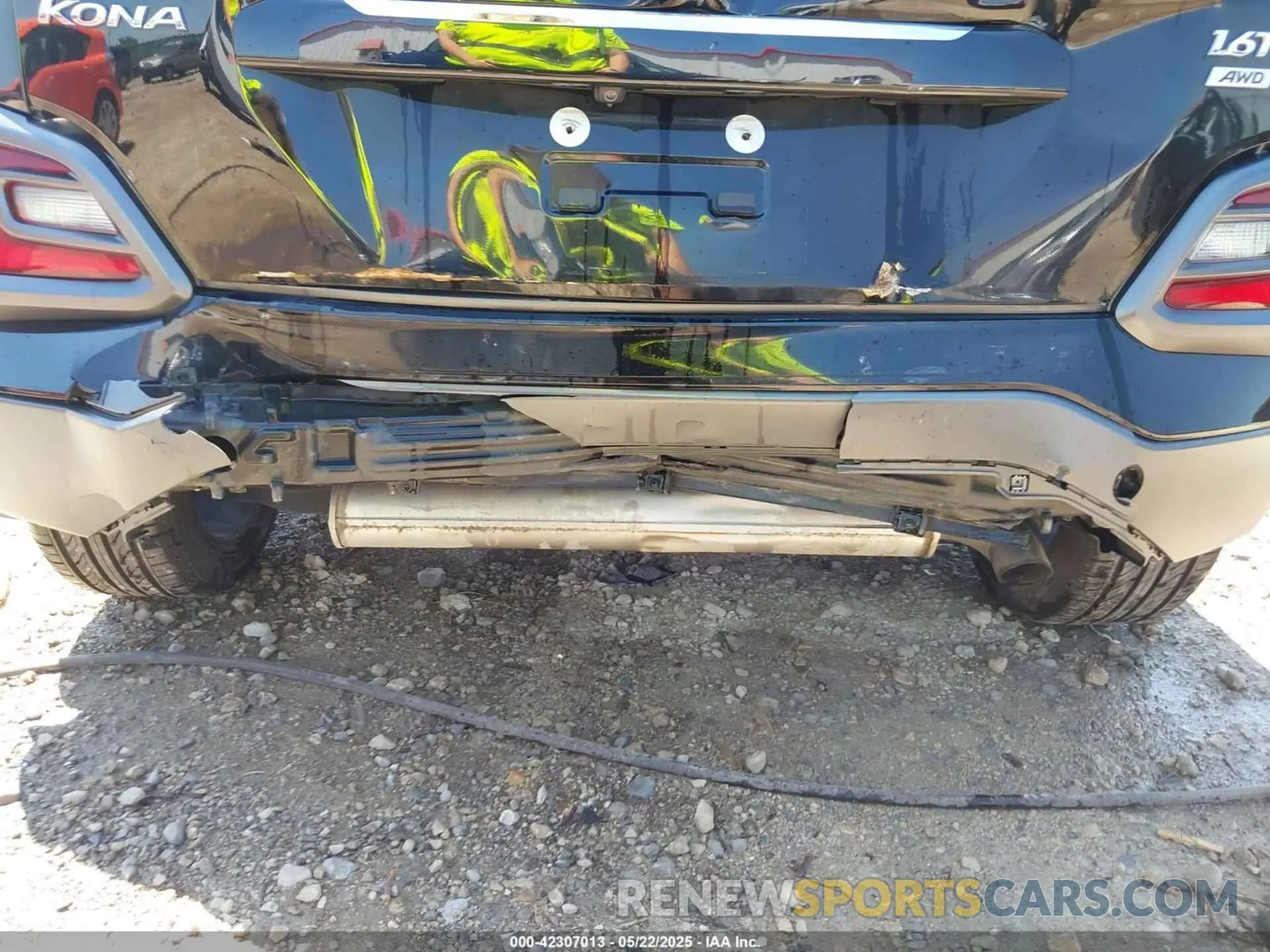 6 fotografías del automóvil dañado KM8K3CA52MU667416 HYUNDAI KONA 2021