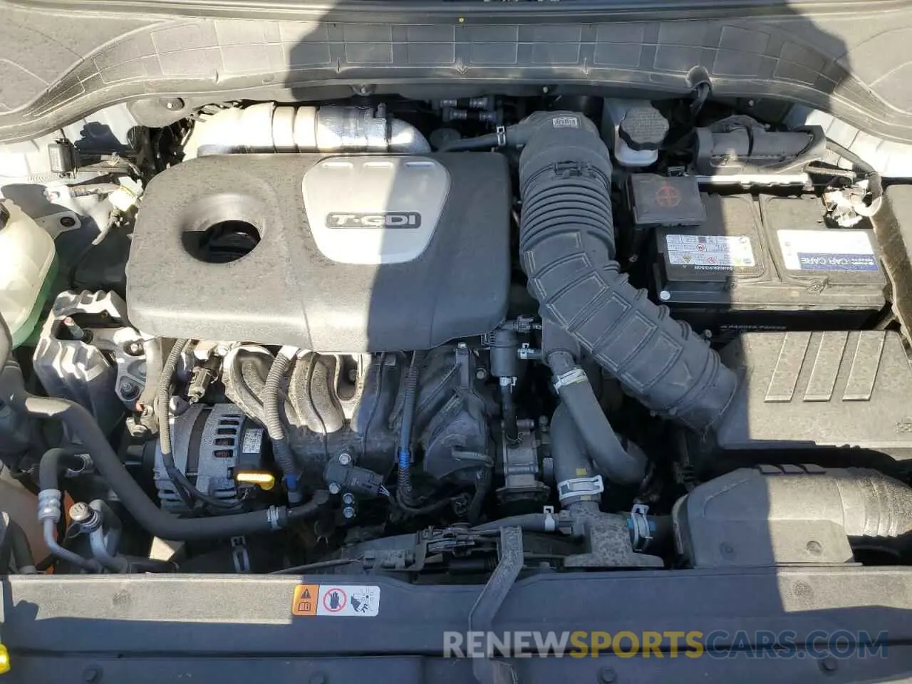 12 fotografías del automóvil dañado KM8K3CA53MU622629 HYUNDAI KONA 2021