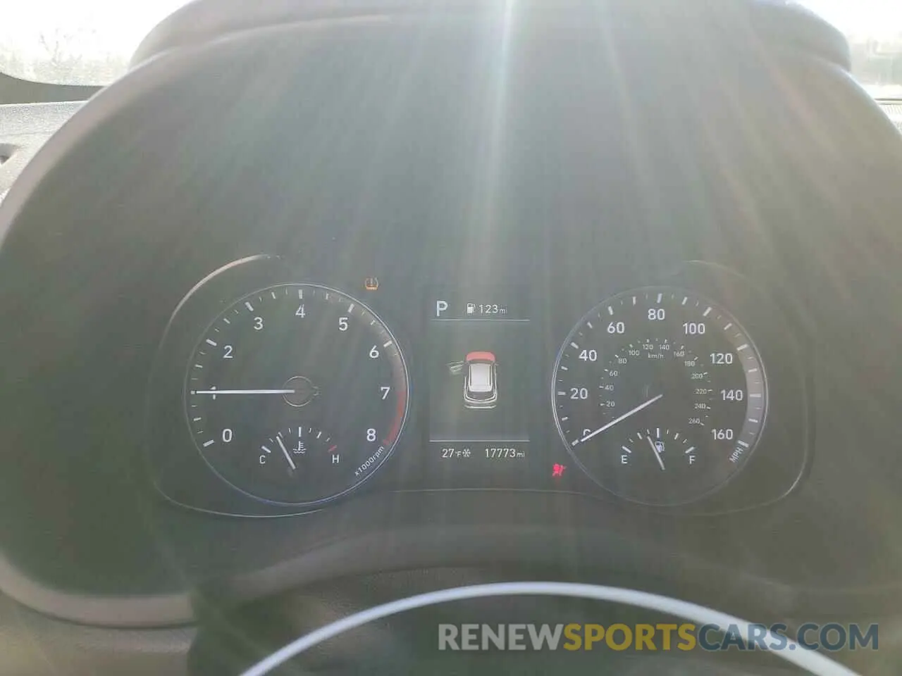 9 fotografías del automóvil dañado KM8K3CA53MU622629 HYUNDAI KONA 2021