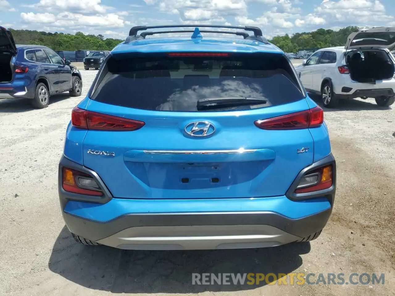 6 fotografías del automóvil dañado KM8K53A51MU638712 HYUNDAI KONA 2021