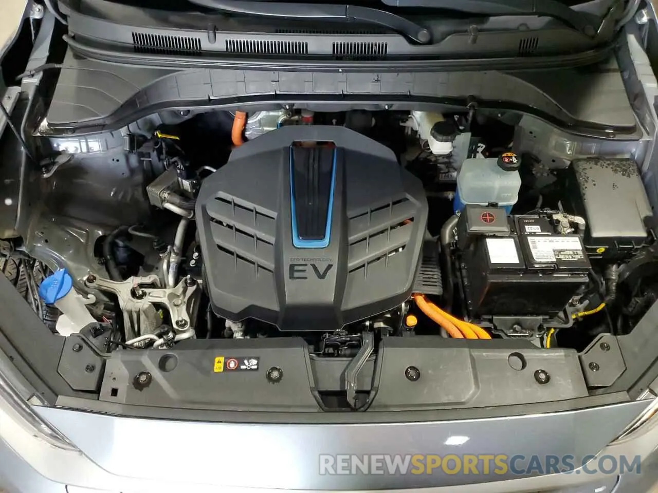 11 fotografías del automóvil dañado KM8K53AG0MU127493 HYUNDAI KONA 2021