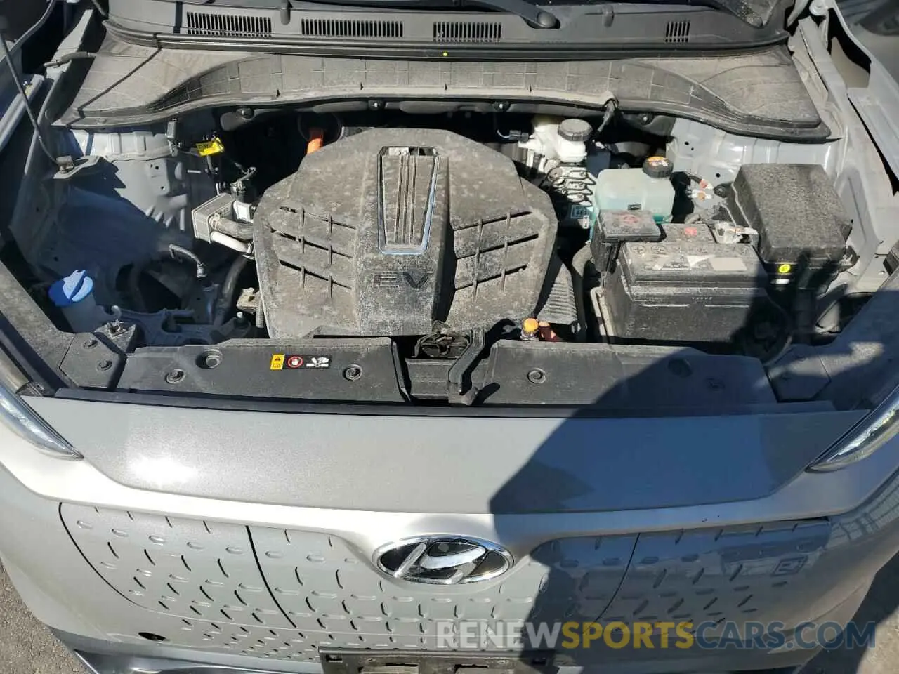 12 fotografías del automóvil dañado KM8K53AG3MU127052 HYUNDAI KONA 2021