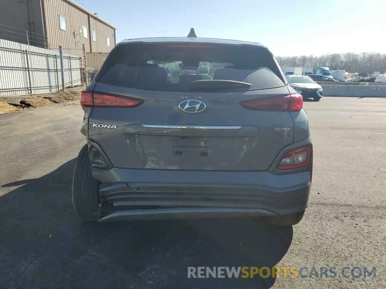 6 fotografías del automóvil dañado KM8K53AG3MU127052 HYUNDAI KONA 2021