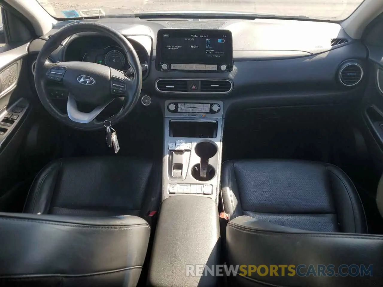 8 fotografías del automóvil dañado KM8K53AG3MU127052 HYUNDAI KONA 2021