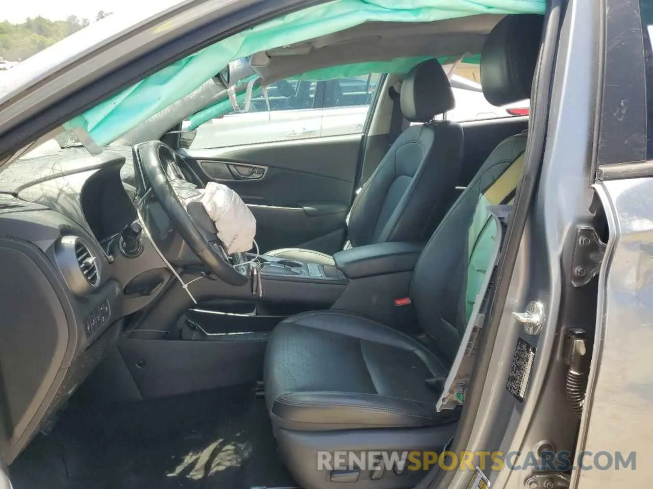7 fotografías del automóvil dañado KM8K53AG4MU125424 HYUNDAI KONA 2021
