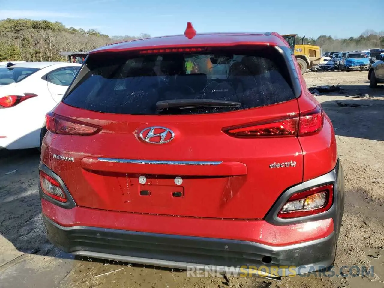 6 fotografías del automóvil dañado KM8K53AG9MU125581 HYUNDAI KONA 2021