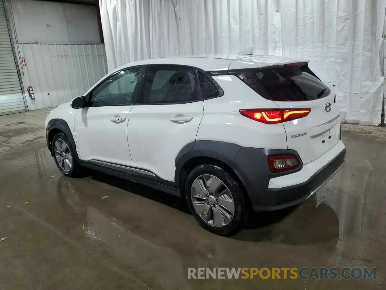 2 fotografías del automóvil dañado KM8K53AG9MU135477 HYUNDAI KONA 2021