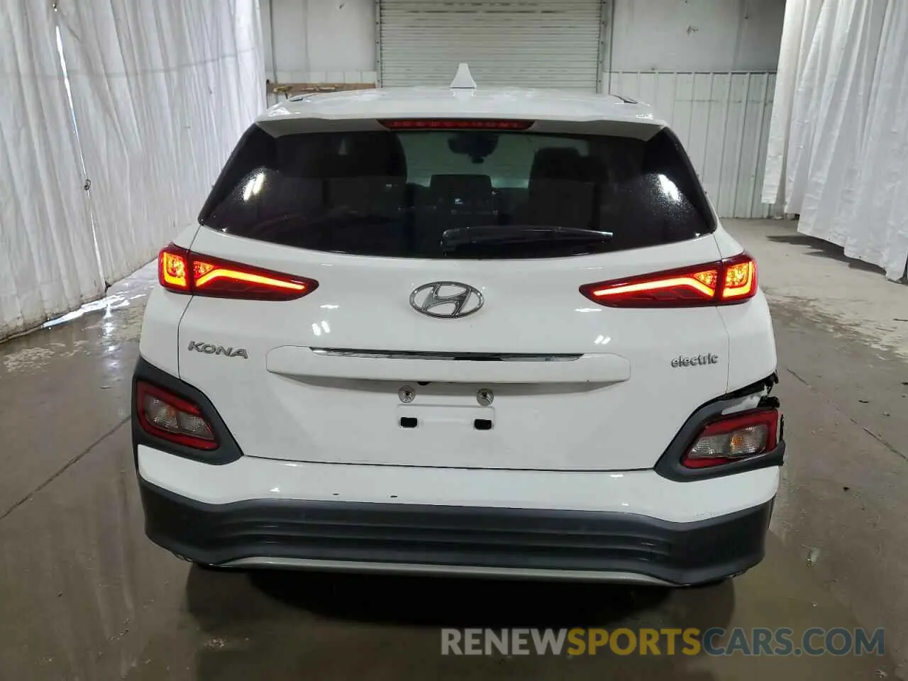 6 fotografías del automóvil dañado KM8K53AG9MU135477 HYUNDAI KONA 2021