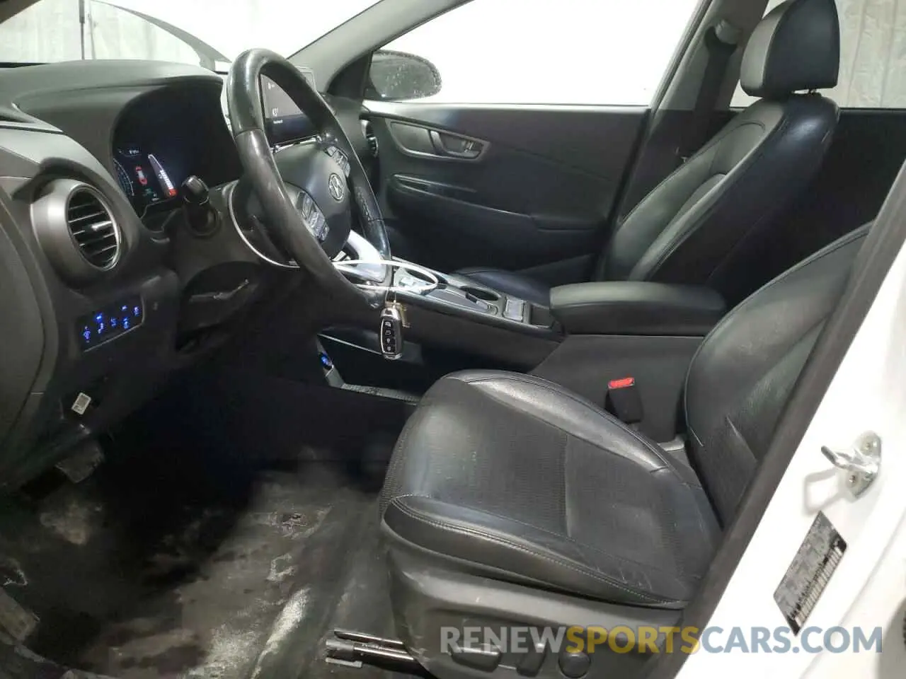7 fotografías del automóvil dañado KM8K53AG9MU135477 HYUNDAI KONA 2021