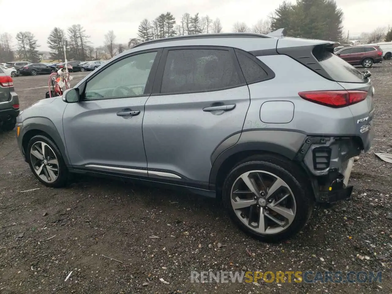 2 fotografías del automóvil dañado KM8K5CA50MU679820 HYUNDAI KONA 2021