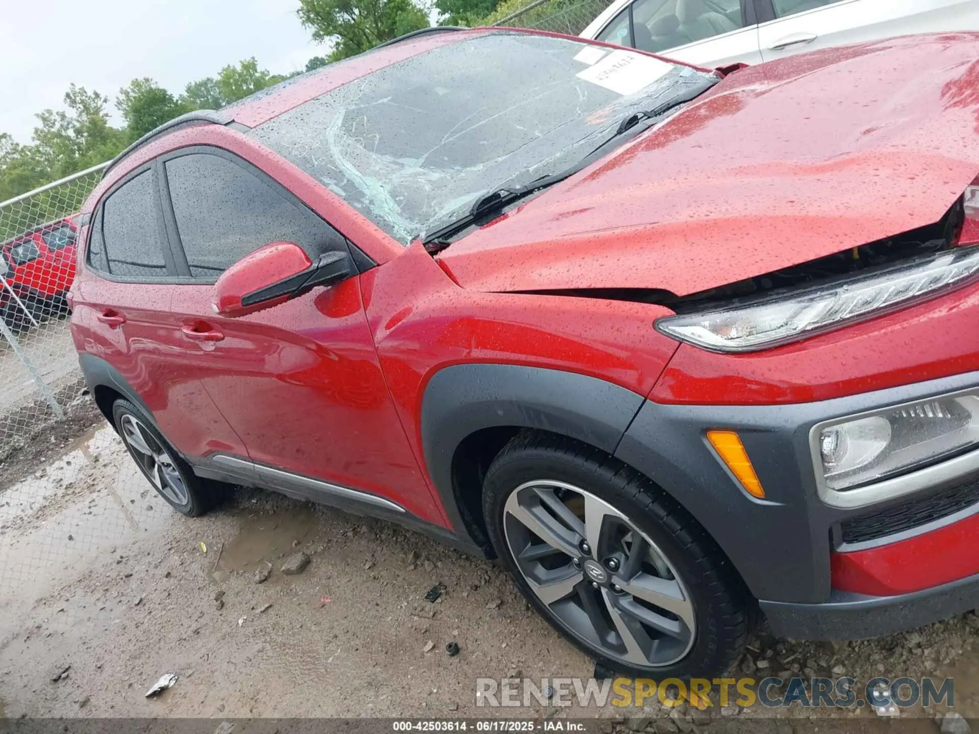 13 fotografías del automóvil dañado KM8K5CA50MU738347 HYUNDAI KONA 2021